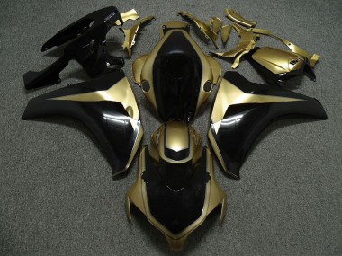 2008-2011 Honda CBR1000RR Motorcycle Fairings - Gold Glossy Black Australia
