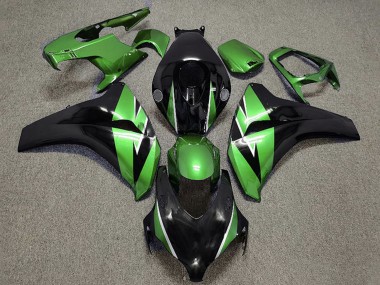 2008-2011 Honda CBR1000RR Motorcycle Fairing - Green Glossy Black Australia