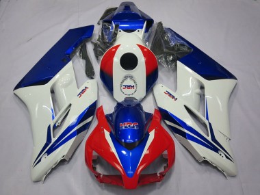 2004-2005 Honda CBR1000RR Motorcycle Fairings - White Blue Red HRC OEM Style Australia
