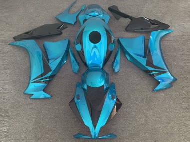 2012-2016 Honda CBR1000RR Motorcycle Fairings - Light Blue Glossy Black Style Australia