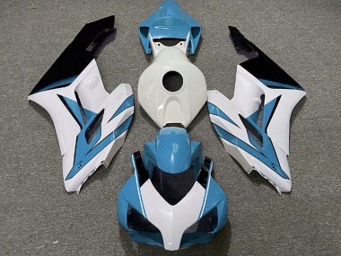 2004-2005 Honda CBR1000RR Motorcycle Fairings - Light Blue White Glossy Black Australia