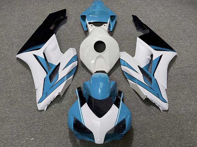 2004-2005 Honda CBR1000RR Motorcycle Fairings - Light Blue White Glossy Black Australia