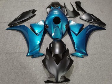 2012-2016 Honda CBR1000RR Motorcycle Fairings - Blue Matte Black Australia