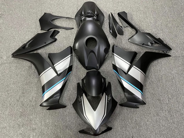 2012-2016 Honda CBR1000RR Motorcycle Fairings - Silver Light Blue Matte Black Australia