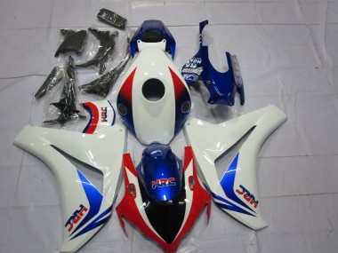 2008-2011 Honda CBR1000RR Motorcycle Fairings - White Red Blue OEM Style HRC Australia