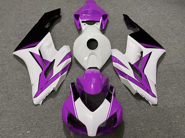 2004-2005 Honda CBR1000RR Motorcycle Fairings - White Purple Glossy Black Australia