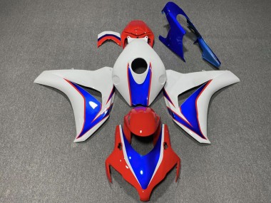 2008-2011 Honda CBR1000RR Motorcycle Fairing - White Blue Red Australia