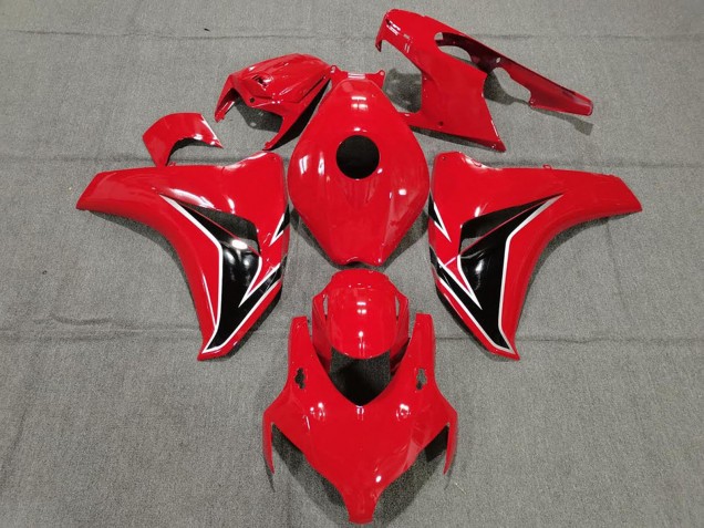 2008-2011 Honda CBR1000RR Motorcycle Fairings - Red Glossy Black OEM Style Australia