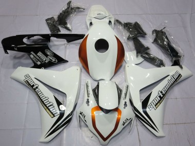 2008-2011 Honda CBR1000RR Motorcycle Fairings - White Red Glossy Black Sport Evolution Australia