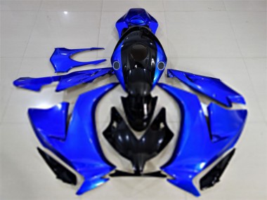 2012-2016 Honda CBR1000RR Motorcycle Fairings - Blue Glossy Black Australia