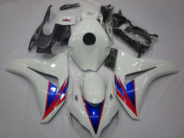 2008-2011 Honda CBR1000RR Motorcycle Fairings - White Blue Red Australia