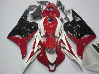 2009-2012 Honda CBR600RR Motorcycle Fairings - White Red Glossy Black OEM Style Australia