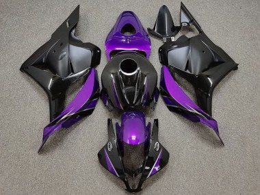 2009-2012 Honda CBR600RR Motorcycle Fairings - White Purple Blue Matte Black Australia