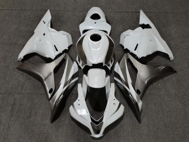 2009-2012 Honda CBR600RR Motorcycle Fairings - White Silver Glossy Black Australia