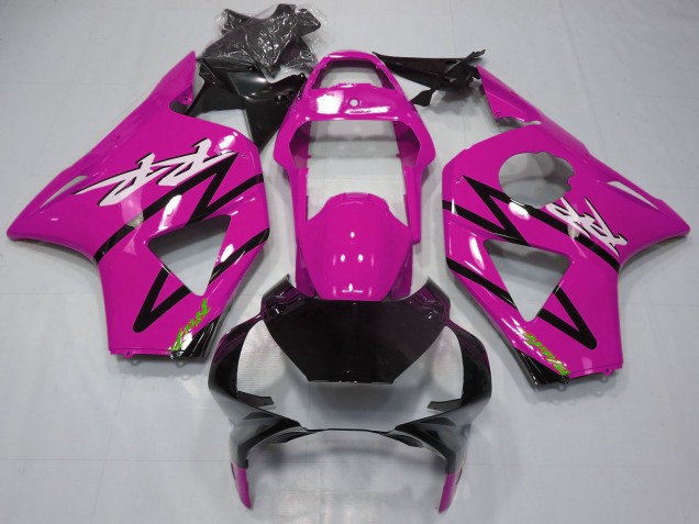 2002-2003 Honda CBR954RR Motorcycle Fairing Kits - Pink Glossy Black Australia
