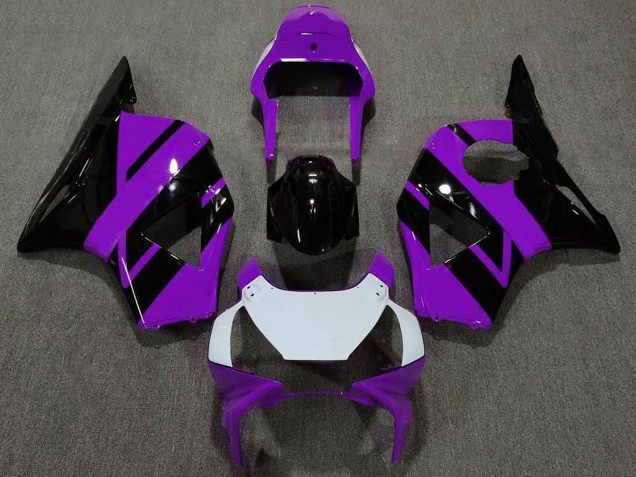 2002-2003 Honda CBR954RR Motorcycle Fairings - Purple White Glossy Black OEM Style Australia
