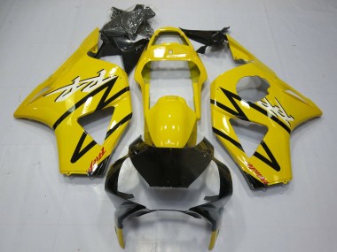 2002-2003 Honda CBR954RR Motorcycle Fairing - Yellow Glossy Black Australia