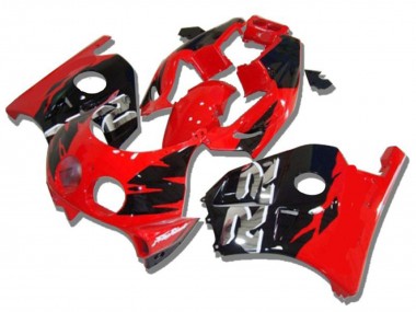 1990-1998 Honda CBR250RR Motorcycle Fairings - Red Glossy Black Silver RR Australia
