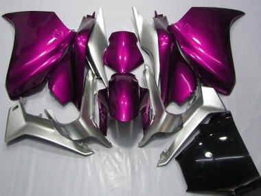 2010-2014 Honda VFR 1200 Motorcycle Fairings - Silver Pink Australia