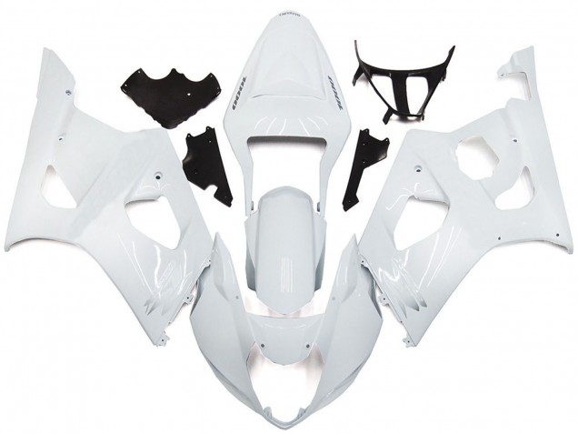 2003-2004 Suzuki GSXR 1000 Motorcycle Fairings - Glossy White Australia
