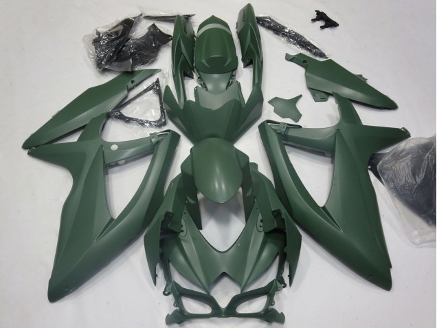 2008-2010 Suzuki GSXR 600 / GSXR 750 Motorcycle Fairings - Army Green Australia