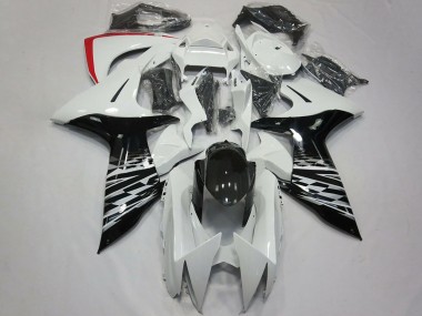 2011-2024 Suzuki GSXR 600 / GSXR 750 Motorcycle Fairings - White Glossy Black Red Australia