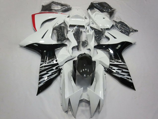 2011-2024 Suzuki GSXR 600 / GSXR 750 Motorcycle Fairings - White Glossy Black Red Australia