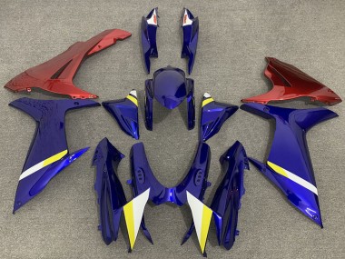 2011-2024 Suzuki GSXR 600 / GSXR 750 Motorcycle Fairings - Blue with Red Lowers Australia