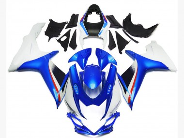 2011-2024 Suzuki GSXR 600 / GSXR 750 Motorcycle Fairings - White Blue Red Australia