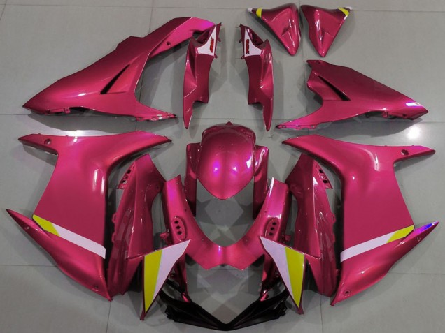 2011-2024 Suzuki GSXR 600 / GSXR 750 Motorcycle Fairings - Red White Yellow Australia