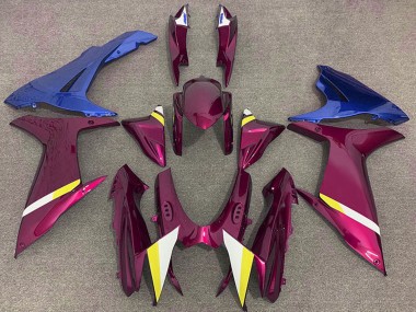 2011-2024 Suzuki GSXR 600 / GSXR 750 Motorcycle Fairings - Purple Blue White Yellow Australia