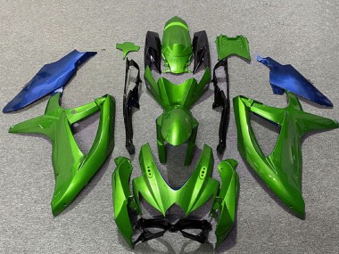 2008-2010 Suzuki GSXR 600 / GSXR 750 Motorcycle Fairings - Green Blue Australia