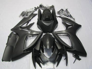 2006-2007 Suzuki GSXR 600 / GSXR 750 Motorcycle Fairings - Matte Black Australia