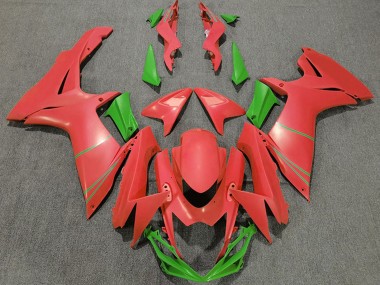 2011-2024 Suzuki GSXR 600 / GSXR 750 Motorcycle Fairings - Grapefruit Red Green Australia