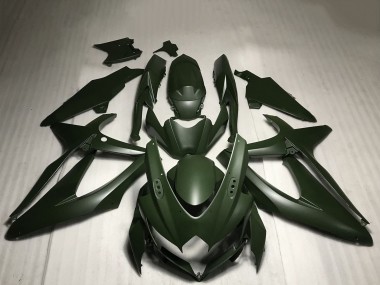 2008-2010 Suzuki GSXR 600 / GSXR 750 Motorcycle Fairings - Matte Green Australia