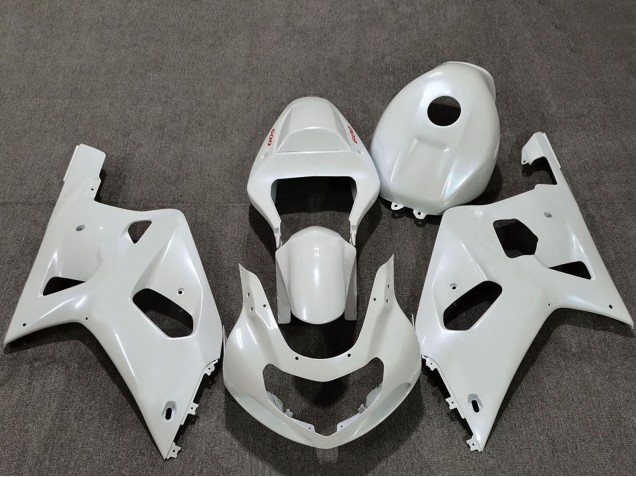 2001-2003 Suzuki GSXR 600 / GSXR 750 Motorcycle Fairings - Pearl White Australia