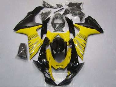 2011-2024 Suzuki GSXR 600 / GSXR 750 Motorcycle Fairings - Yellow Grey Black Australia
