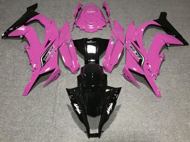 2011-2015 Kawasaki ZX10R Motorcycle Fairings - Pink Glossy Black Australia