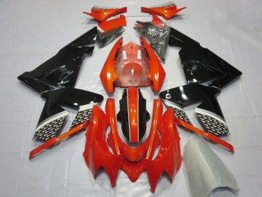 2004-2005 Kawasaki ZX10R Motorcycle Fairings - Red Black Australia