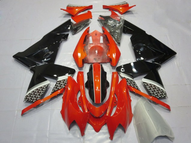 2004-2005 Kawasaki ZX10R Motorcycle Fairings - Red Black Australia