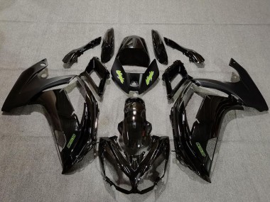 2009-2011 Kawasaki Ninja 650R Motorcycle Fairings - Glossy Black Green Australia
