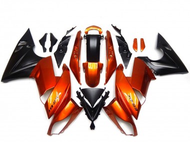 2009-2011 Kawasaki Ninja 650R Motorcycle Fairings - Orange Black Australia