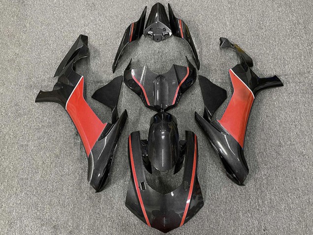 2015-2019 Yamaha R1 Motorcycle Fairings - Carbon Fiber Red Australia