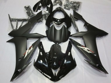 2004-2006 Yamaha R1 Motorcycle Fairing - Glossy Black Matte Black Australia