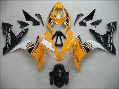 2004-2006 Yamaha R1 Motorcycle Fairings - Yellow White Black OEM Style Australia