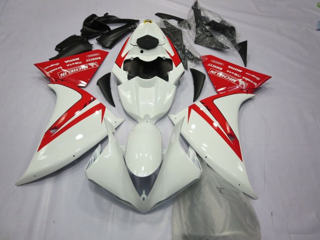 2012-2014 Yamaha R1 Motorcycle Fairings - White Red Australia