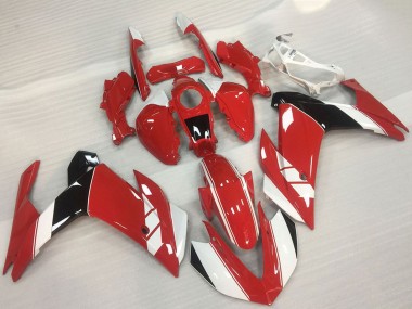 2015-2018 Yamaha R3 Motorcycle Fairing - Red White Glossy Black Australia