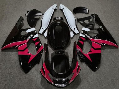 1996-2007 Yamaha YZF600R Thundercat Motorcycle Fairings - Glossy Black Pink White Australia
