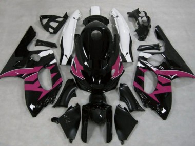 1996-2007 Yamaha YZF600R Thundercat Motorcycle Fairings - Glossy Black Dark Pink White Australia