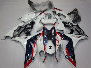 2015-2016 BMW S1000RR Motorcycle Fairings - White Red Blue Glossy Black Australia